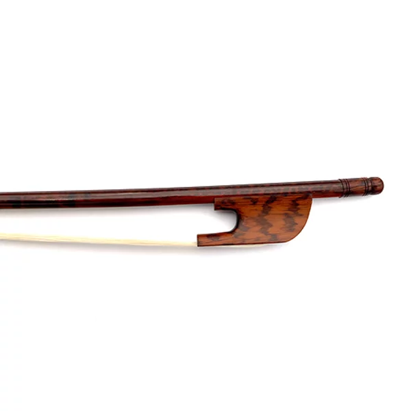 Double Bass Baroque bow, Snakewood, 3/4, 4/4 - Hannes Jacobs Violins